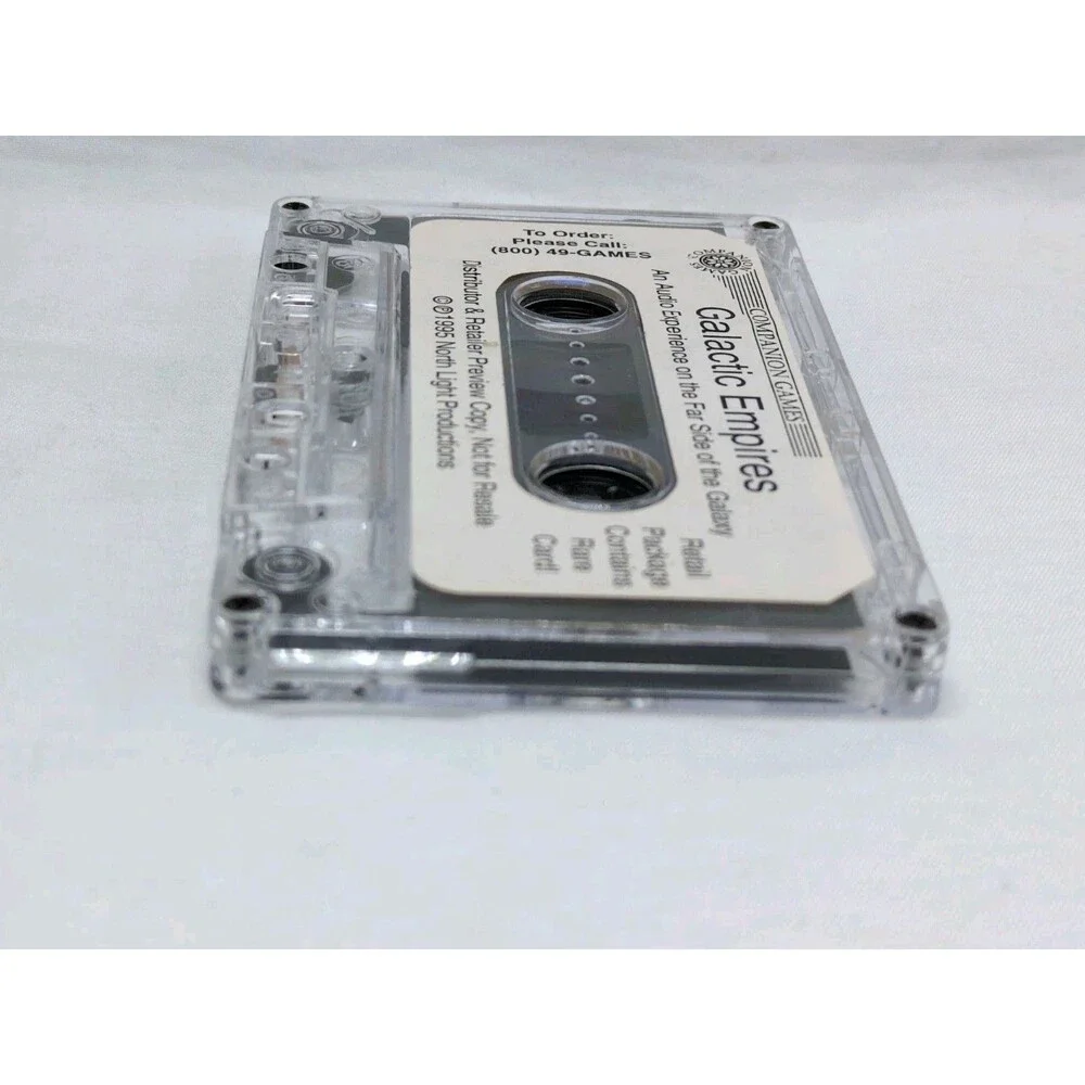 Rare Companion Games Galactic Empire CCG Retailer Promo Cassette Tape